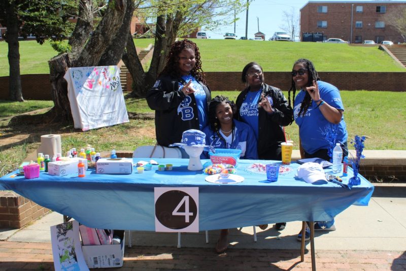 Zeta Phi Beta at Club Fest