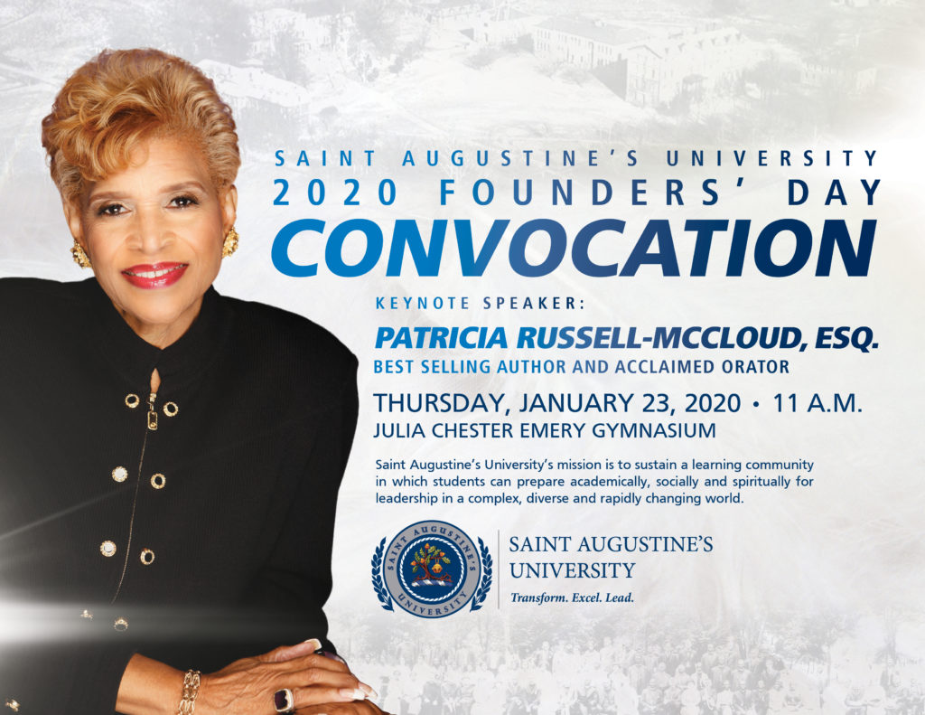 Founders' Day Convocation - Saint Augustine's University