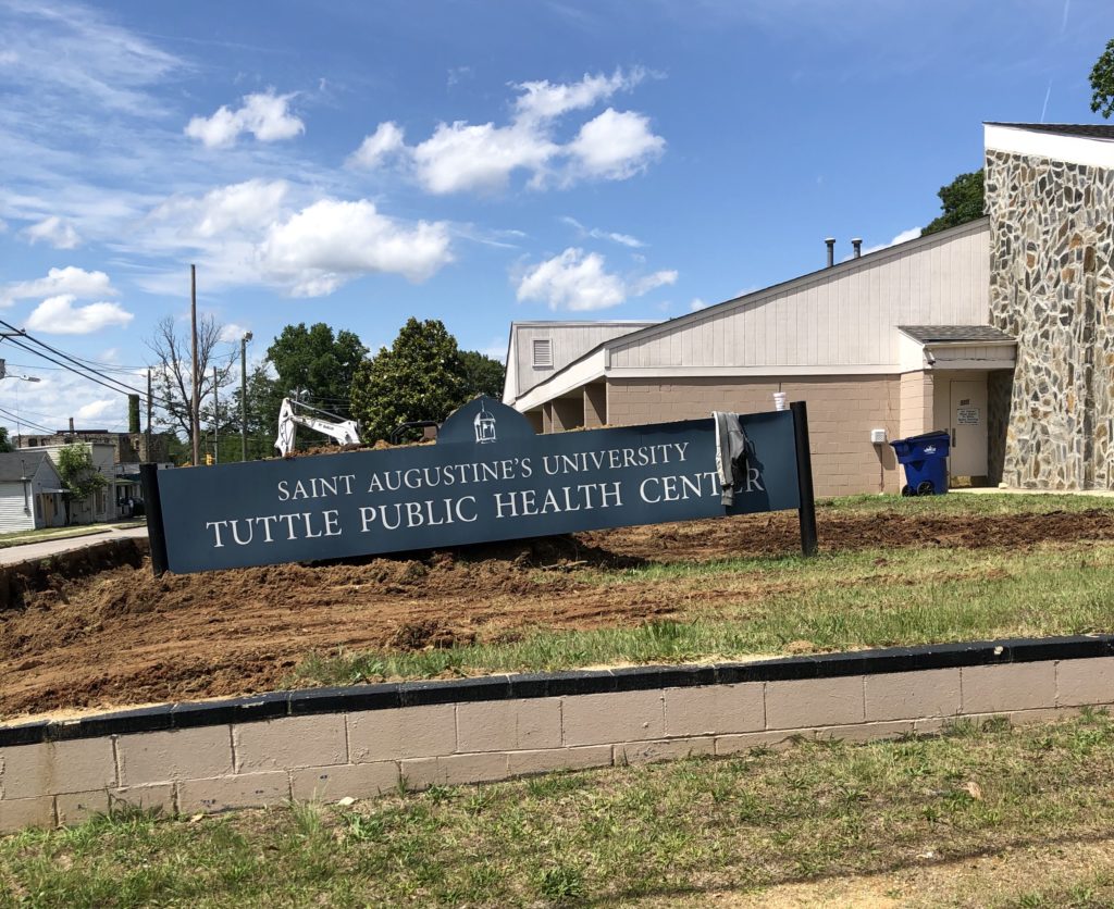Tuttle Public Health Community Center Construction Saint