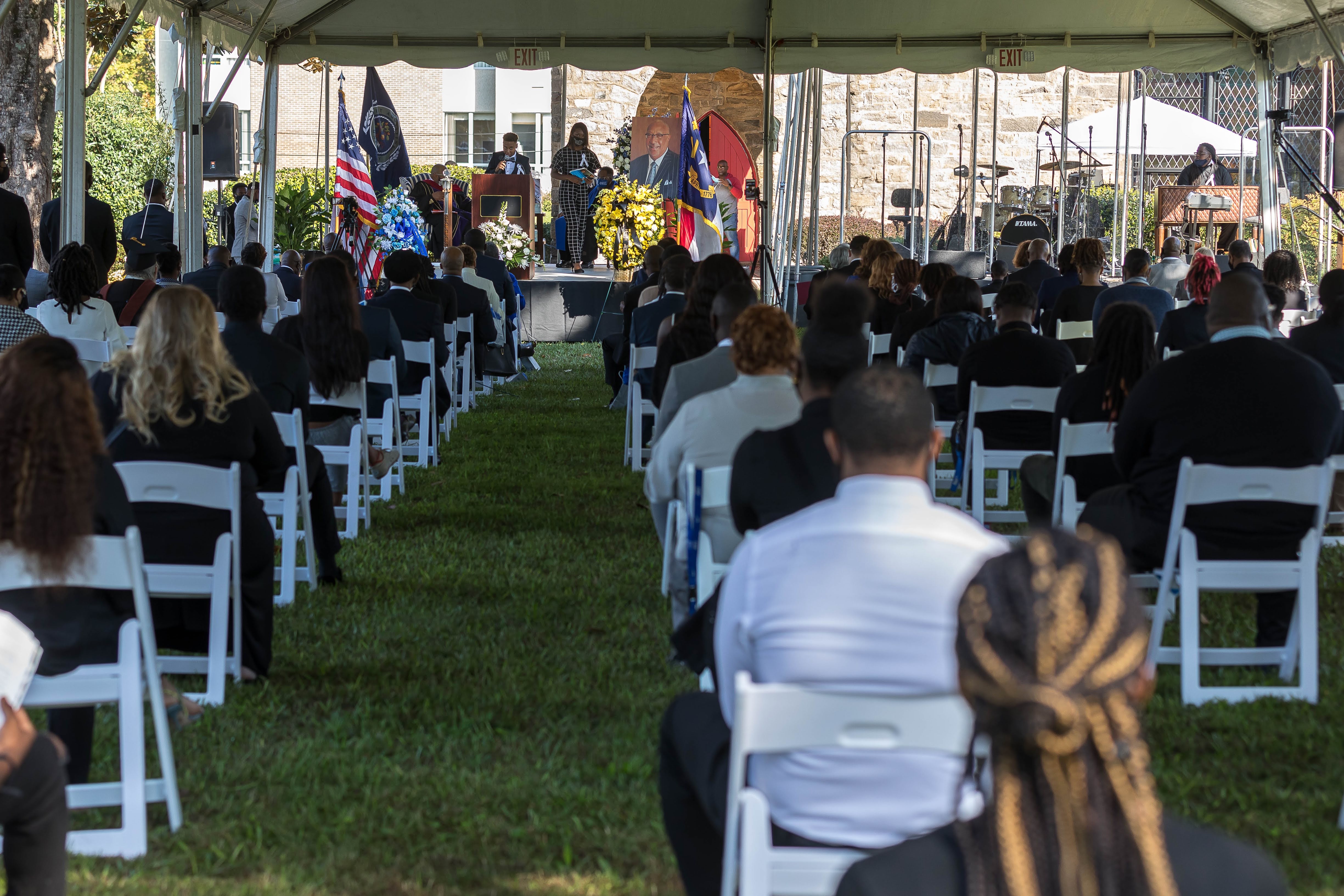 Dr. Irving Pressley McPhail Memorial Service Saint Augustine's University