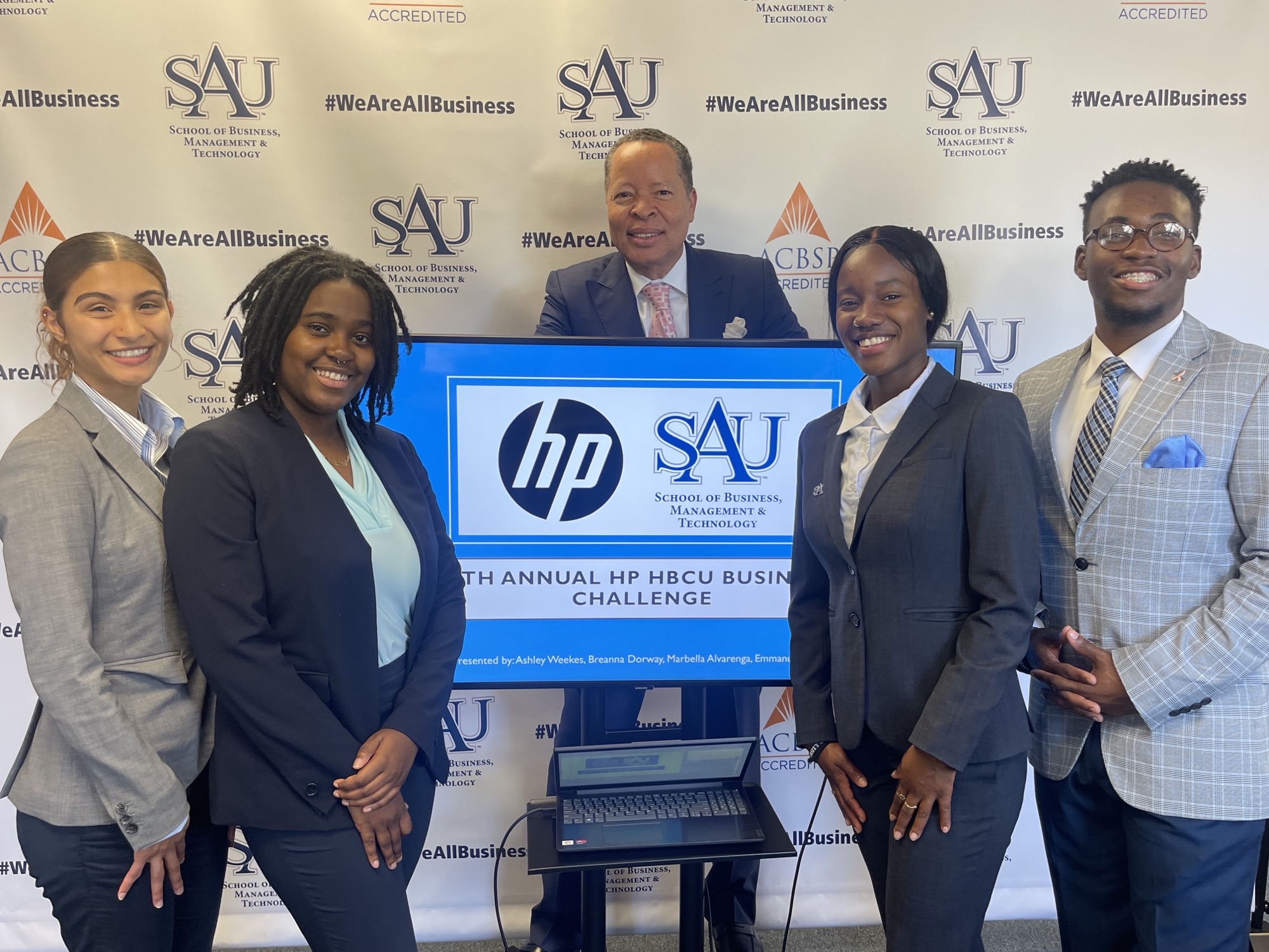 SAU Wins the 6th Annual HP HBCU Business Challenge - Saint Augustine's ...
